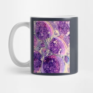 Purple Bubble Orbiter Mug